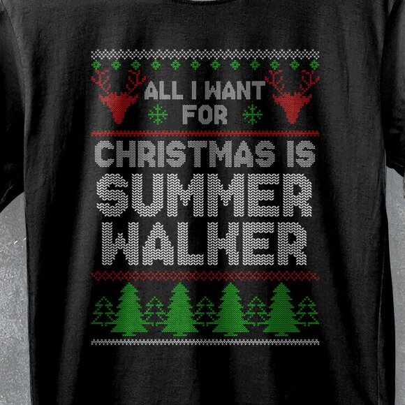 Summer Walker RB Music Graphic Ugly Christmas Album Fan Retro Style T-Shirt 165 - Picture 2 of 5